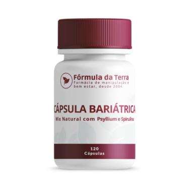 Imagem de Cápsula Bariátrica Fórmula Natural – Complexo de Fibras e Nutrientes – 120 Cápsulas