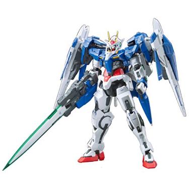 Imagem de Bandai Hobby Real Grade 1/144-Scale 00 Raiser Gundam 00" Action Figure