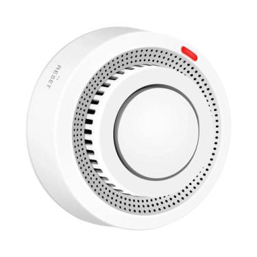 Imagem de Alarme De Fumaça WiFi Proteção Contra Incêndio Detector De Fumaça Tuya