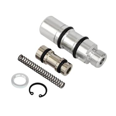Imagem de Kit de reconstrução do cilindro mestre de freio traseiro compatível com Harley Davidson Dyna Softail Low Rider Electra Glide Super Glide Road King 1987-2017, substitui 42382-87 DS-195059