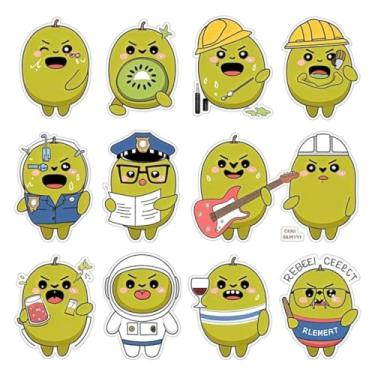 Imagem de Adesivo Infantil Kawai Para Quarto e Cadernos Decorativo de Personagens Fofos 50x50cm