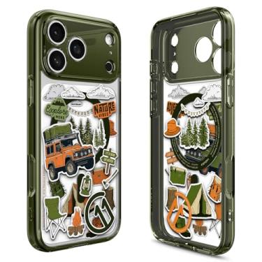 Imagem de Spigen Coleção Ultra Hybrid c11 para iPhone 17 Pro [Design de impressão digital direta personalizado] - c11 Traverse