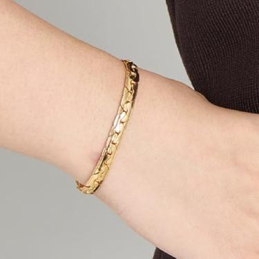 Imagem de Pulseira masculina de aço inoxidável com corrente de cobra/marinha leve e moderna, One Size, Aço inoxidável, Sem Pedra Preciosa