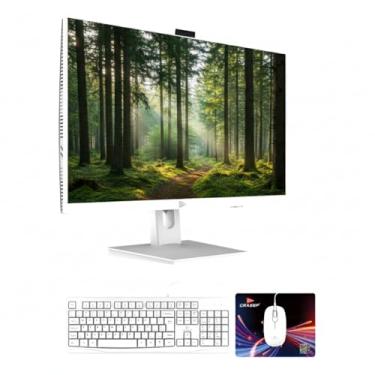 Imagem de Computador All in One Grasep 23.8" Full HD Intel Core i7-6500U, 16GB RAM, SSD M.2 256GB, Wi-Fi Dual Band, Windows 11 Pro com Teclado e Mouse, Branco