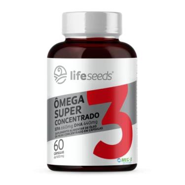 Imagem de Ômega 3 Super Concentrado EPA 660mg DHA 440mg - Certificação Internacional MEG-3 – 60 Cápsulas