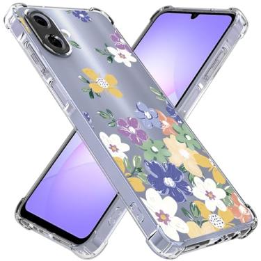 Imagem de Smileray Capa para Samsung Galaxy A07: Capa transparente unissex à prova de choque flexível TPU Slim Fit transparente para celular Galaxy A07 (multicolorida)