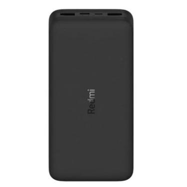 Imagem de Carregador Portátil Xiaomi Power Bank, 20000mAh, Preto