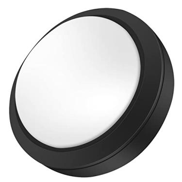 Imagem de LED Enorme Botão de Convexidade Console Substituição Interativa Máquina de Venda Automática Acessório de Jogo (100#-branco+interruptor de três pernas+luz LED)