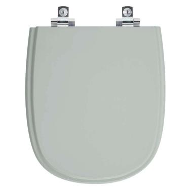 Imagem de Assento Sanitário Soft Close Dona Beja Verde Para Vaso Santa Clara