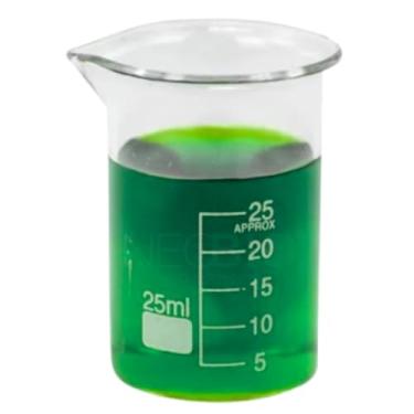 Imagem de Kit 10 X Bequer De Vidro Forma Baixa (griffin) 25ml Becker DG01101-25