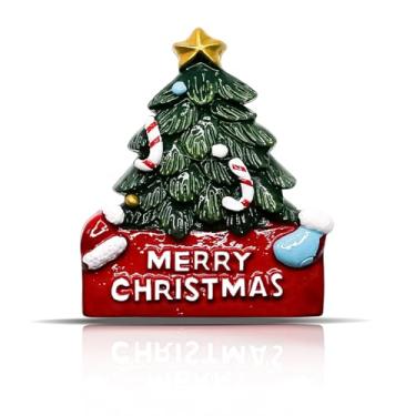 Imagem de Ímãs de geladeira de Natal, ímãs de geladeira fofos de feliz Natal com desenhos de doces de bengala, ímã engraçado de árvore de Natal de inverno para decoração de geladeira, casa, cozinha, festa