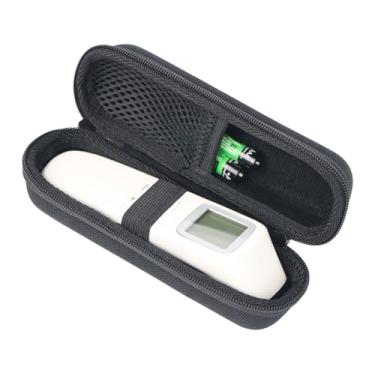 Imagem de inDomit Capa protetora rígida de viagem compatível com termômetro de testa sem toque para adultos e crianças