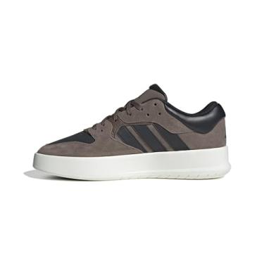 Imagem de adidas Tênis masculino Court 24, Earth Strata/preto/Earth Strata, 39