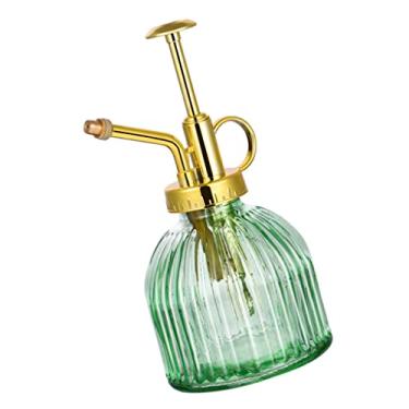 Imagem de ZABEES Regador de plantas, pulverizador de vidro, estilo vintage, regador manual, casa, interior, jardim, vidro, spritzer 15 x 7 x 8 cm, equipamento de irrigação de jardim