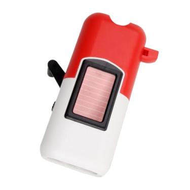 Imagem de Lanterna solar | Lanterna de LED solar de sobrevivência ao ar livre - Equipamento de lâmpada brilhante resistente com apito alto para homens, mulheres, adultos, acampamento, pesca, caça