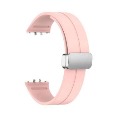 Imagem de Pulseira Magnética Samsung Galaxy Fit 3, Faixa De Silicone Macia, Sem 