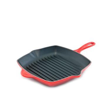 Imagem de Grelha Quadrada 26 cm Vermelho Le Creuset