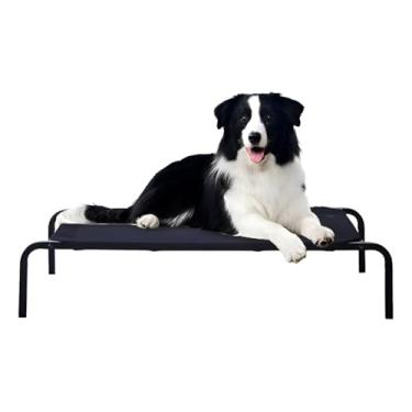 Imagem de Cama Pet suspensa para cachorros Grande 90x60x15cm, com Rede e Berço, Antiderrapante, Portátil e Durável, para cama suspensa para cachorros, cama cachorros grande g