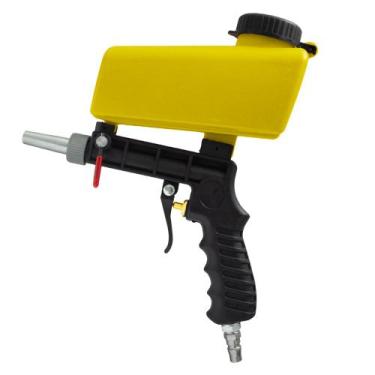 Imagem de Jateamento de Areia Gravidade 600ml 130 psi Ferramenta Portátil Pneumá