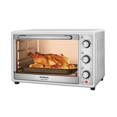 Imagem de Forno Elétrico Mondial 52L Grand Family II 1.800W Branco/Inox FR-52-W - 127V