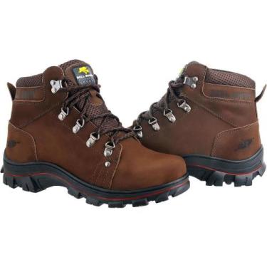 Imagem de Bota Adventure Masculina Couro Escalada Trilhas Dia a Dia - Bell Boots