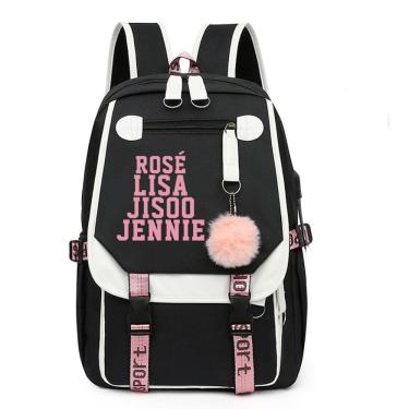 Imagem de Mochila escolar Juices Wrlds Kids 29x16x46cm Oxford