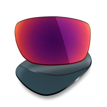 Imagem de Mryok Lentes de reposição polarizadas compatíveis com óculos de sol Spy Optic Hielo, HD Polarized, proteção UV, resistente a impactos e ajuste perfeito - Midnight Sun