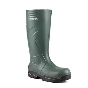Imagem de Bota de Poliuretano Ecoboots PureSafe Verde e Preta CA 34466-41