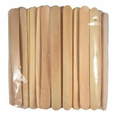 Imagem de Palito de Picolé Para Artesanato Sorvete e Decoração Ponta Redonda - T