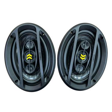 Imagem de Par Auto Falante Triaxial Bravox 6x9 Polegada revo 69 200wrm