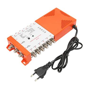 Imagem de Akozon Amplificador de Distribuição de 12 Canais Com IRS Through - Divisor de Distribuição Em Cascata de 12 Vias para Sinais de Rádio SAT e TERR