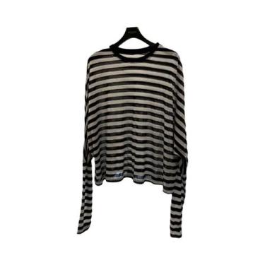 Imagem de Camiseta Feminina De Manga Longa Modal Estilo Coreano Verão Proteção S