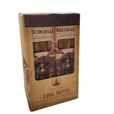Imagem de Incenso Linha Mistica 0% Maça com Canela 12 Cxs C/8 Varetas