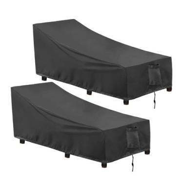 Imagem de Funda impermeable para silla chaise lounge de patio OutdoorLines 2 uni