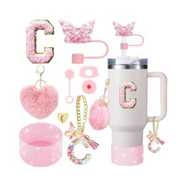 Imagem de Conjunto De Acessórios Para Copo Stanley 30oz 40oz 9 Peças: Tampa Borb