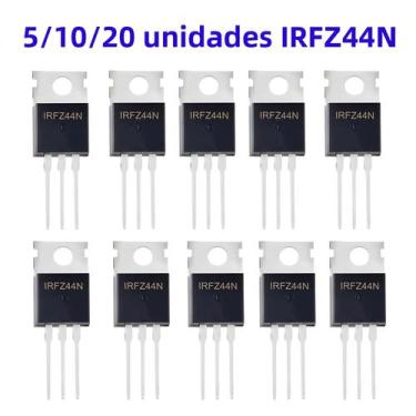 Imagem de Transistor Mosfet De Alto Desempenho IRFZ44N 49A 55V Transistores De E