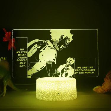 Imagem de Luz noturna LED 3D Haikyuus Bokutos Kotarous Color Changing