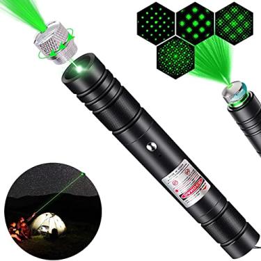 Imagem de Ponteiro laser de longo alcance de alta potência, ponteiro laser verde de alta potência, brinquedo para gatos, cães, cães, cães, cães, cães, cães, cães, cães, canetas, brinquedos de laser de alta potência para ensinar caça ao ar livre, ponteiro laser, recarregável, USB
