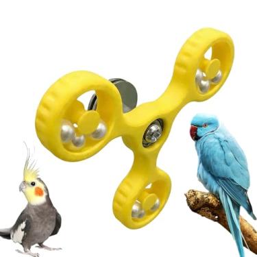 Imagem de Brinquedos para Calopsitas,Moinho de Giratório - Brinquedos Conures | Para Periquitos Aratingas e Agapórnis Alívio do Tédio Enriquecimento Ambiental