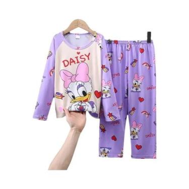 Imagem de Conjunto De Pijamas De Manga Longa Mickey Minnie Winnie the Pooh Para 