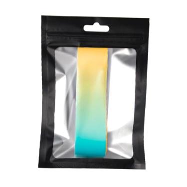 Imagem de oshhni Protetor de borda para raquete de pickleball de 16 mm de espessura, fita de proteção profissional e portátil ao desgaste para uso externo, Laranja Azul