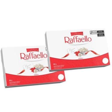Imagem de Kit Bombom Confetteria Wafer Raffaello Amêndoa