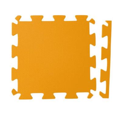 Imagem de Tatame eva 50x50cm Tapete infantil emborrachado, Laranja