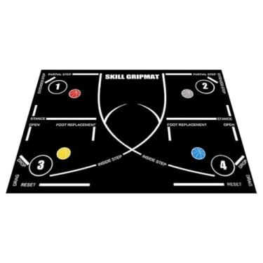 Imagem de Tapete de treinamento de basquete, suprimentos de treinamento esportivo de bola, tapete de controle de bola de basquete - para adultos, jogadores, atletas, equipes escolares, treinadores, entusiastas