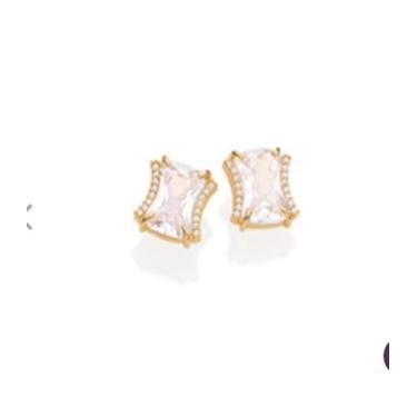 Imagem de Brincos JOIA BANHADA OURO 18K - TAM.ÚNICO 5252850006 - ROMMANEL