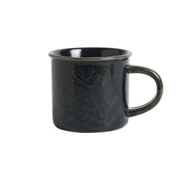 Imagem de Xícaras de café Caneca de cerâmica grossa fosca para café doméstico com alça 300ml