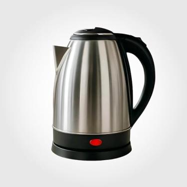 Imagem de Chaleira Elétrica Jarra Inox 1,8 Litros 127v Desligamento Automático E Luz Indicadora, Ferve Água Rápido Para Chás, Cafés E Chimarrão