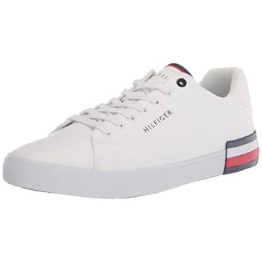 Imagem de Tommy Hilfiger Tênis masculino Runder, Branco, 44