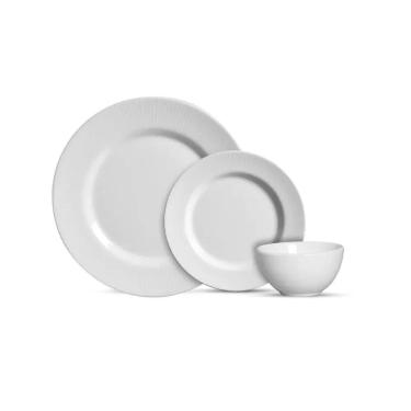 Imagem de Jogo 12 Peças Alleanza Cerâmica - Pratos Rasos e Sobremesa