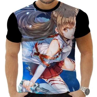 Imagem de Camiseta Camisa Personalizada Anime Clássico Sword Art Online 13 - Zah